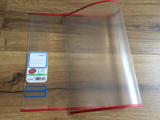 Buchschoner HERMA transparent°