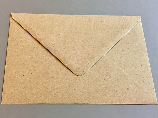 C5 Kuverts braun nk Spitzklappe 10 Stück