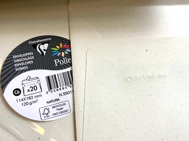 Briefumschläge 20x C6 „Pollen Natura“ RC 120g