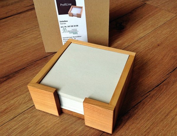 Zettelbox Kirsche Steinh. Werkstätten SW - Polly Paper