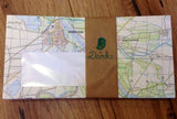 DRP DL 25 Design-Kuverts Direktrecycling Landkarte - Polly Paper