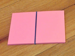 Moderationskarten A6 blanko rosa 10St. 290g/m² drp - Polly Paper