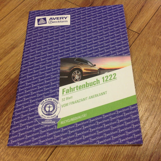 Fahrtenbuch A5 Zweckform 1222 RC - Polly Paper