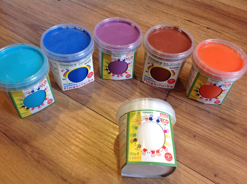 Fingerfarbe 150g Nawaro Ökonorm° - Polly Paper