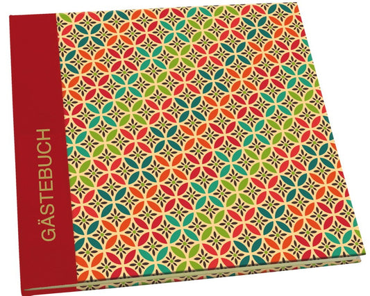 Gästebuch Retro 22x22cm