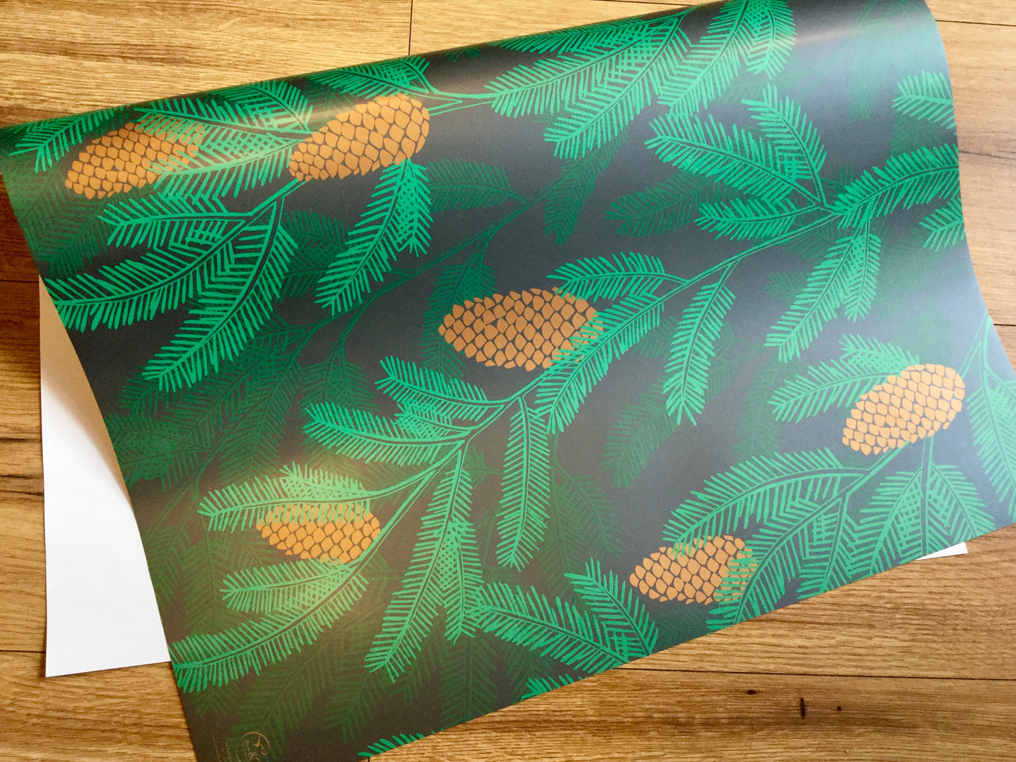 Geschenkpapier Tanne Bow&Hummingbird RC 50x70cm