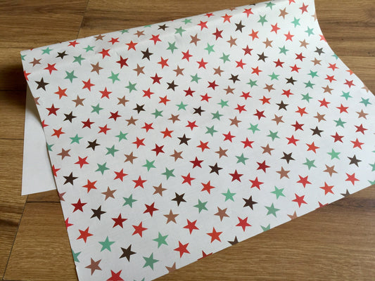 Geschenkpapier Sternchen 50x70cm Recyclingpapier
