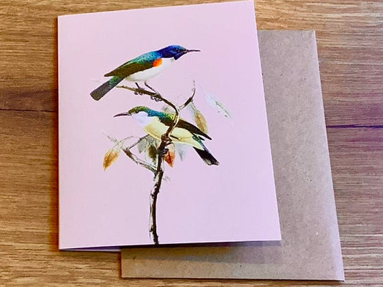 Kleine Grußkarte Tiere A7 („30x40“)°