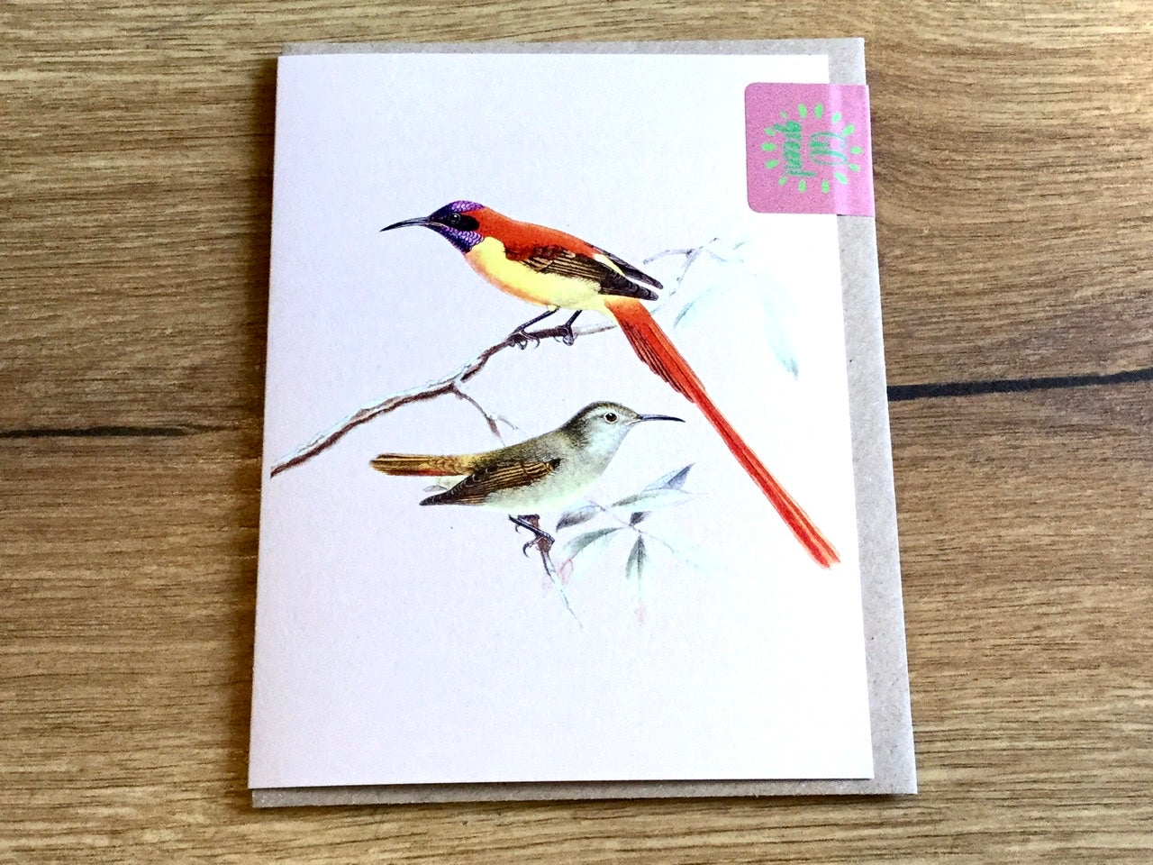 Kleine Grußkarte Tiere A7 („30x40“)°