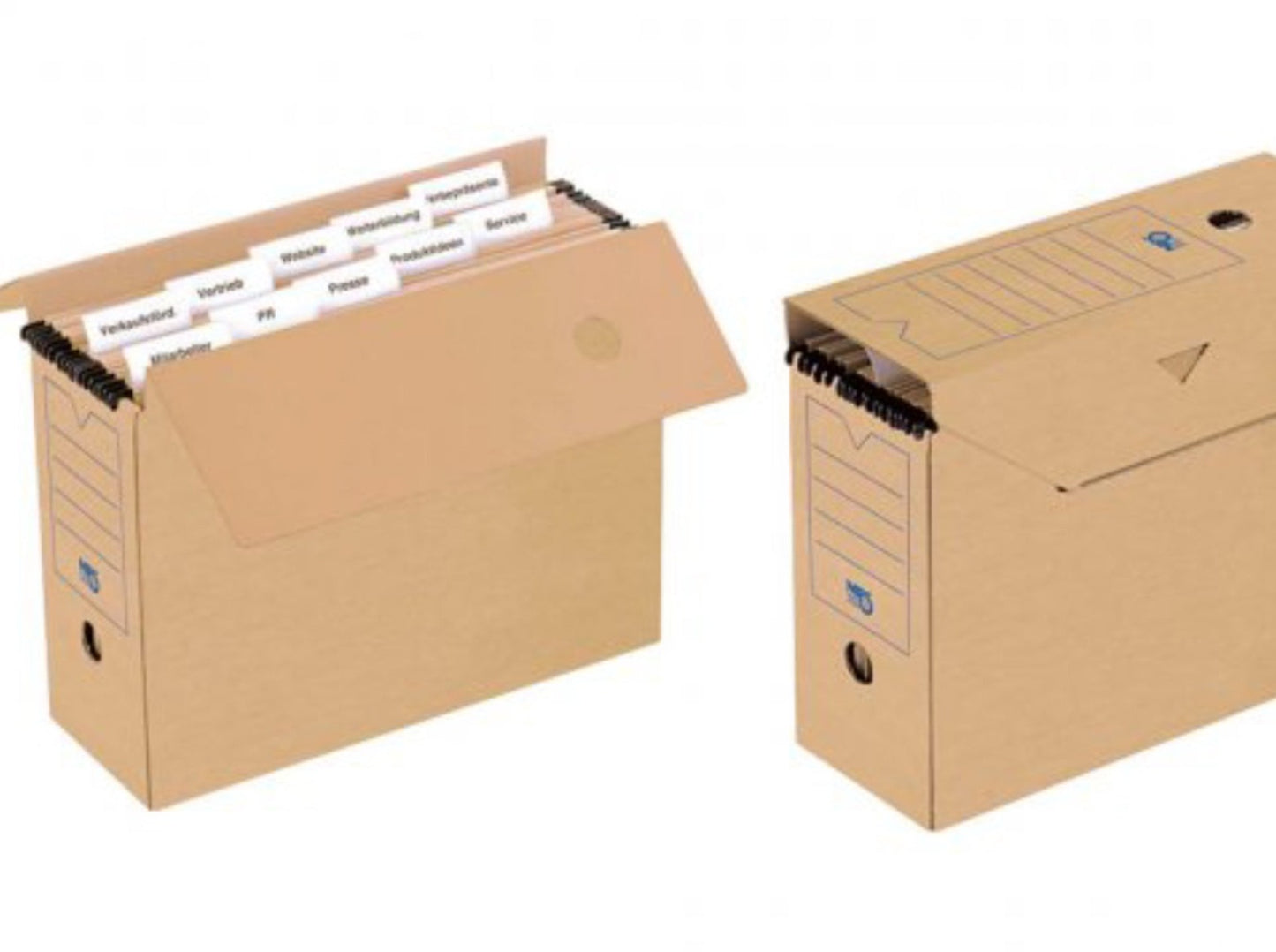 Hängeregister Hängemappenbox Karton nips