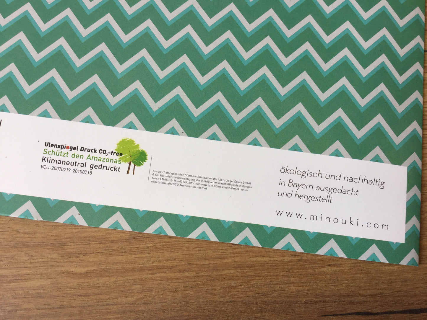Heftschoner A4 minouki Recyclingpapier°