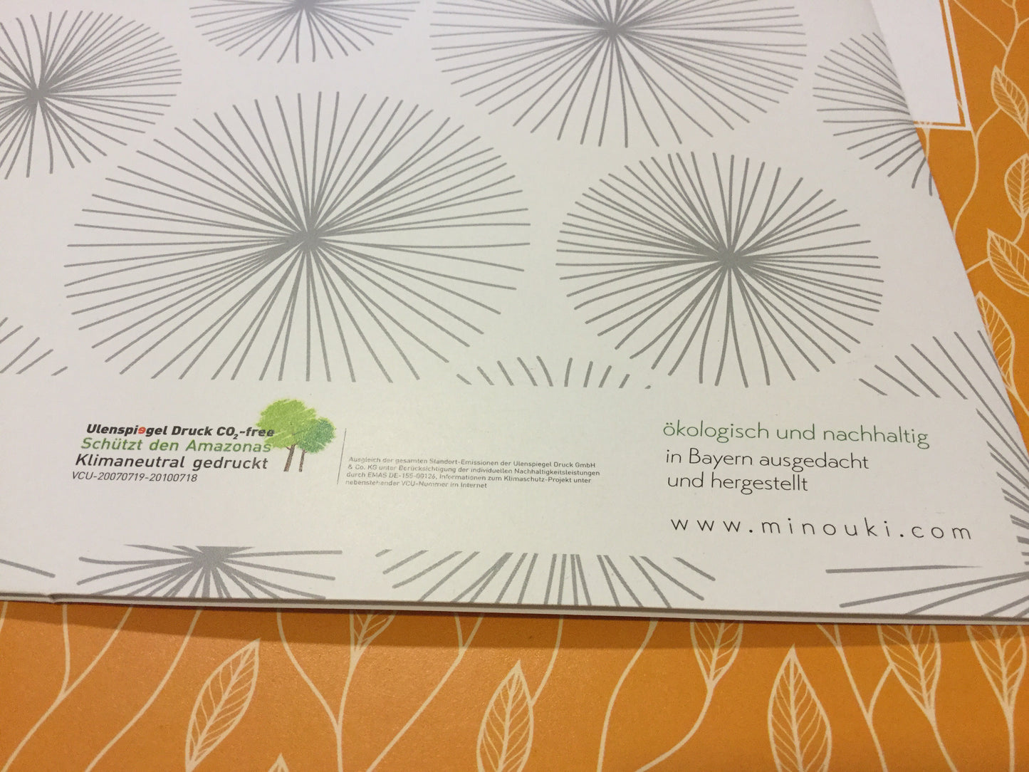 Heftschoner A4 minouki Recyclingpapier°