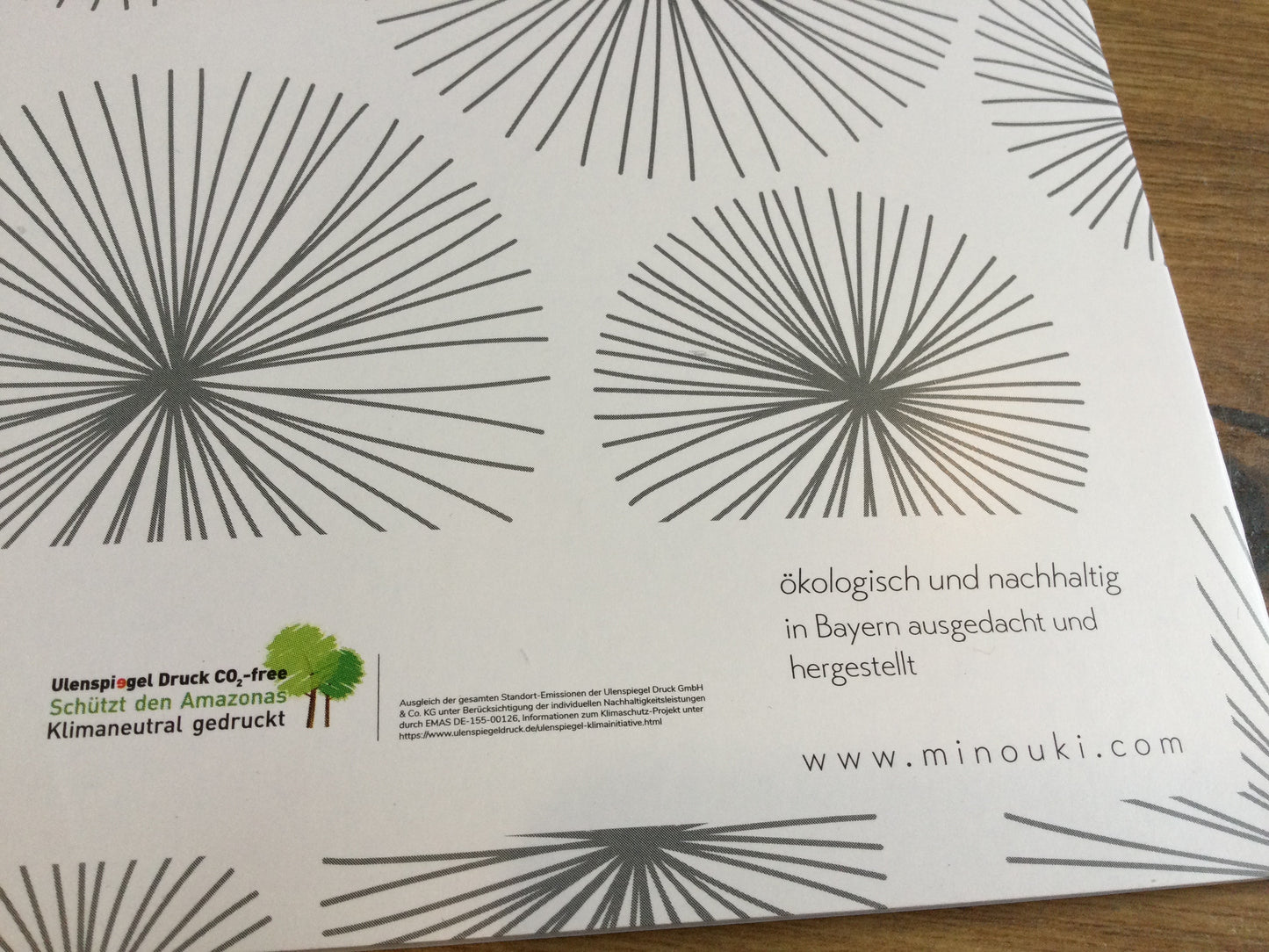 Heftschoner A5 minouki Recyclingpapier°