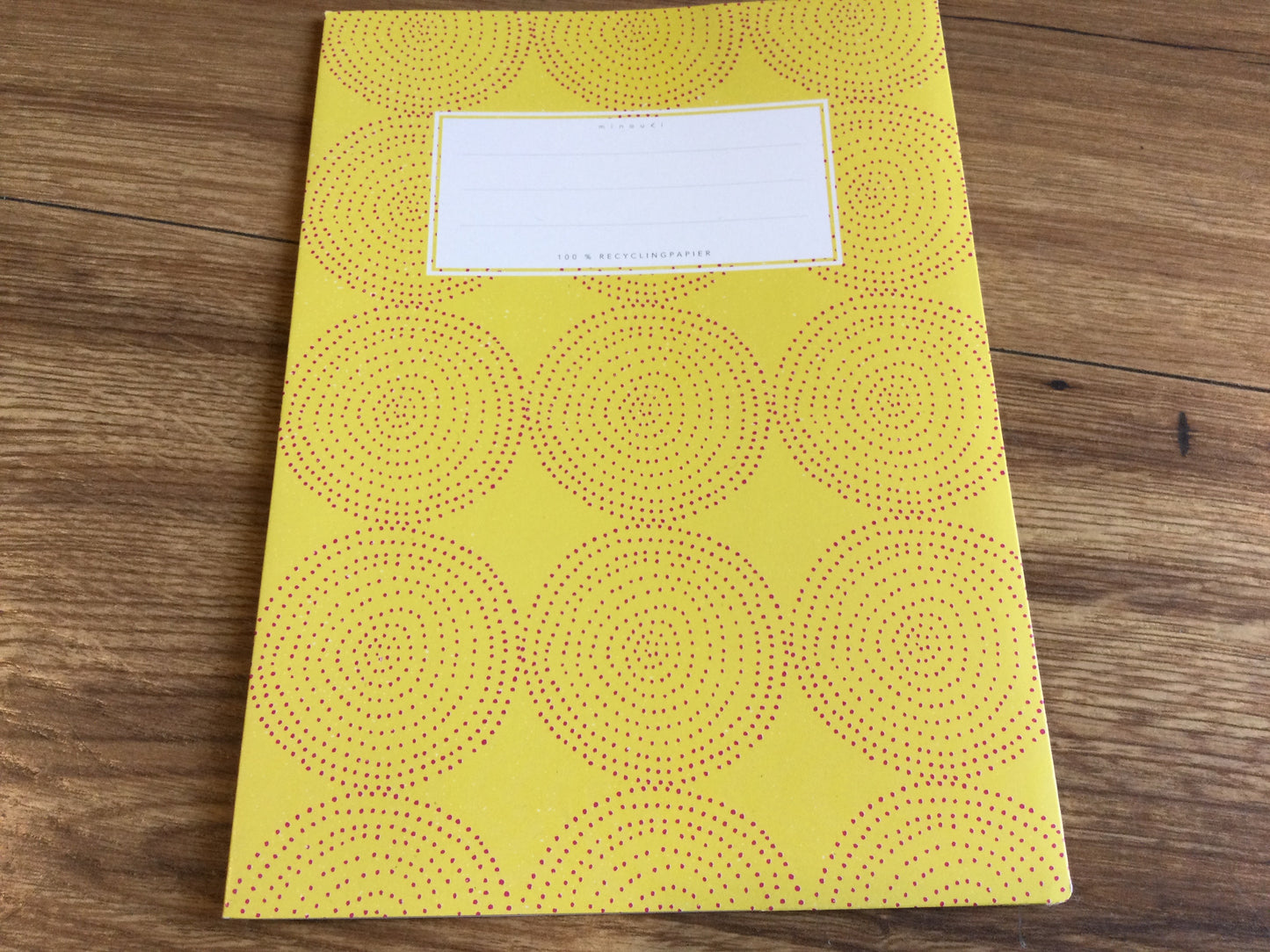 Heftschoner A5 minouki Recyclingpapier°