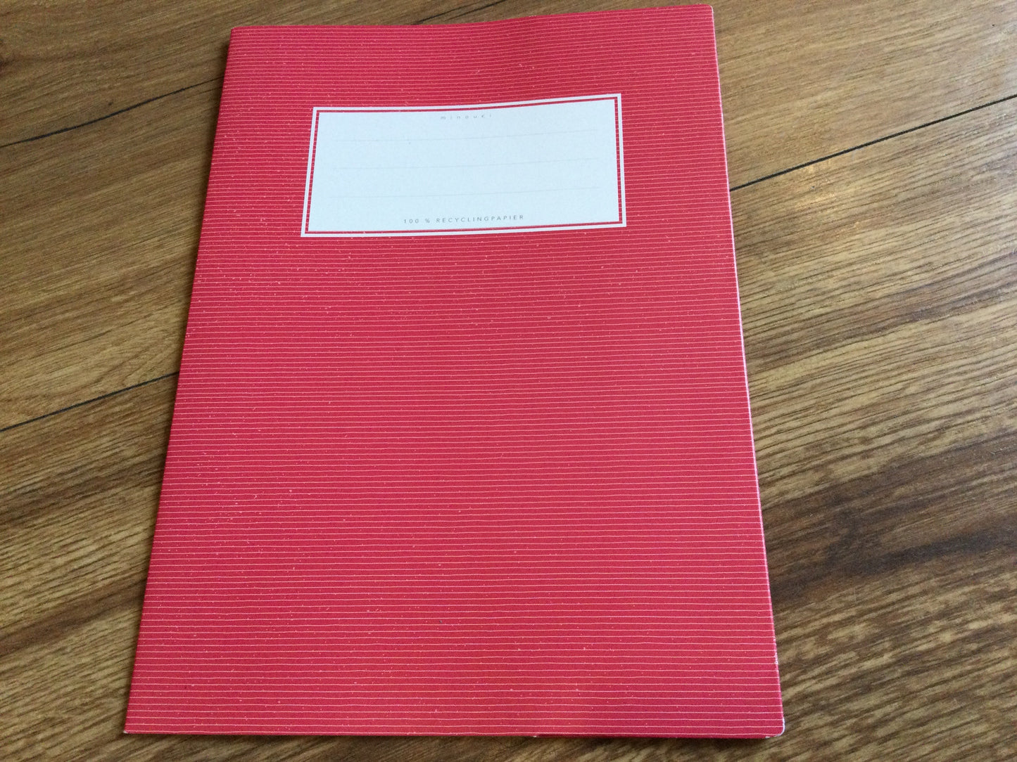 Heftschoner A5 minouki Recyclingpapier°