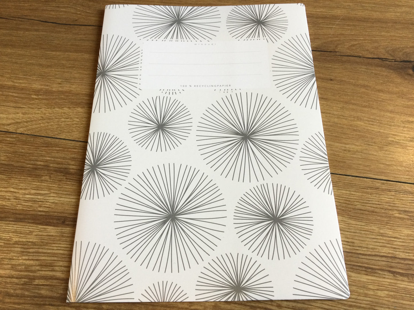 Heftschoner A5 minouki Recyclingpapier°