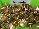 Buchschrauben für Schraubmappen (messingfarben)