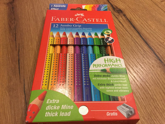 Jumbo Grip Faber-Castell wasservermalbar°