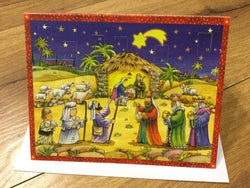 Adventskalender-Klappkarte A6/C6 Sellmer°