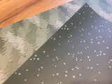 X-Mas Geschenkpapier Tannen Sternchen (My Pretty Circus)