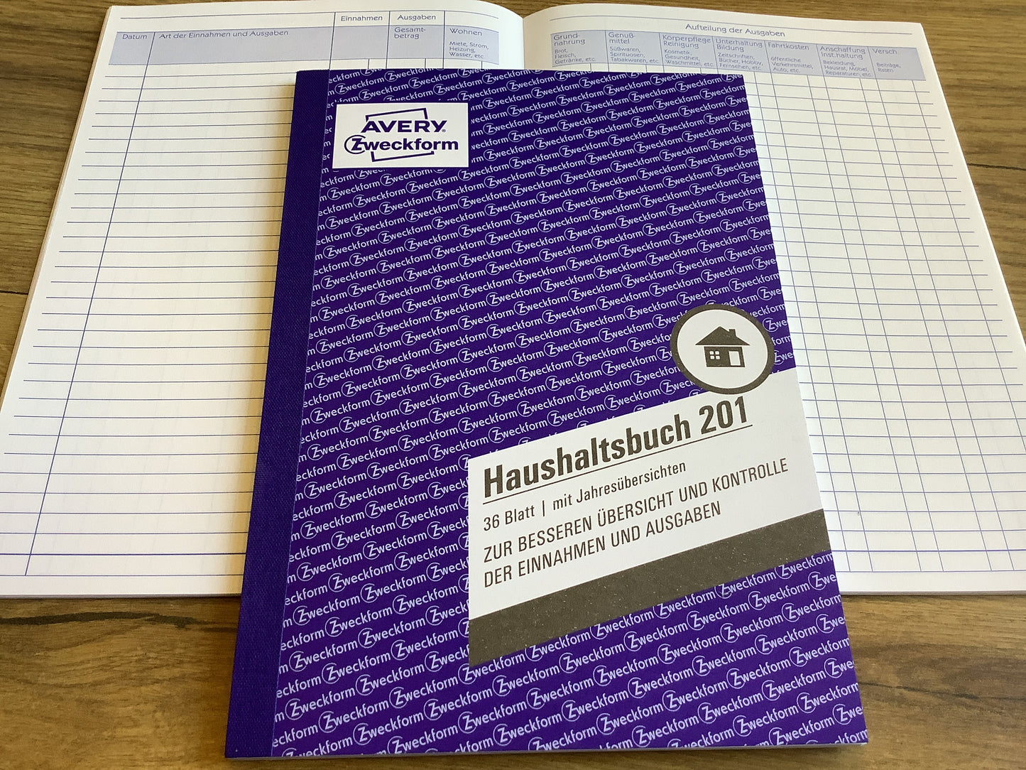 Haushaltsbuch 201 A5 AveryZweckform
