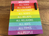 Stiftebox Welcome Werkhaus Regenbogen