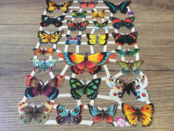 Glanzbilder Schmetterlinge 7324 nostalgisch