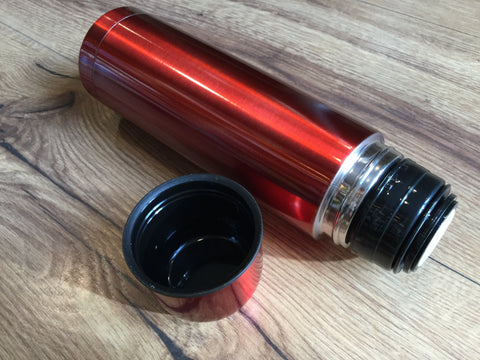 Thermoskanne Isolierflasche 0,5l rot – Polly Paper - Umweltfreundliche  Schreibwaren