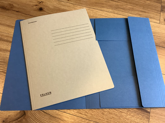 Einschlagmappe A4 Falken Recyclingkarton° - Polly Paper - Umweltfreundliche Schreibwaren