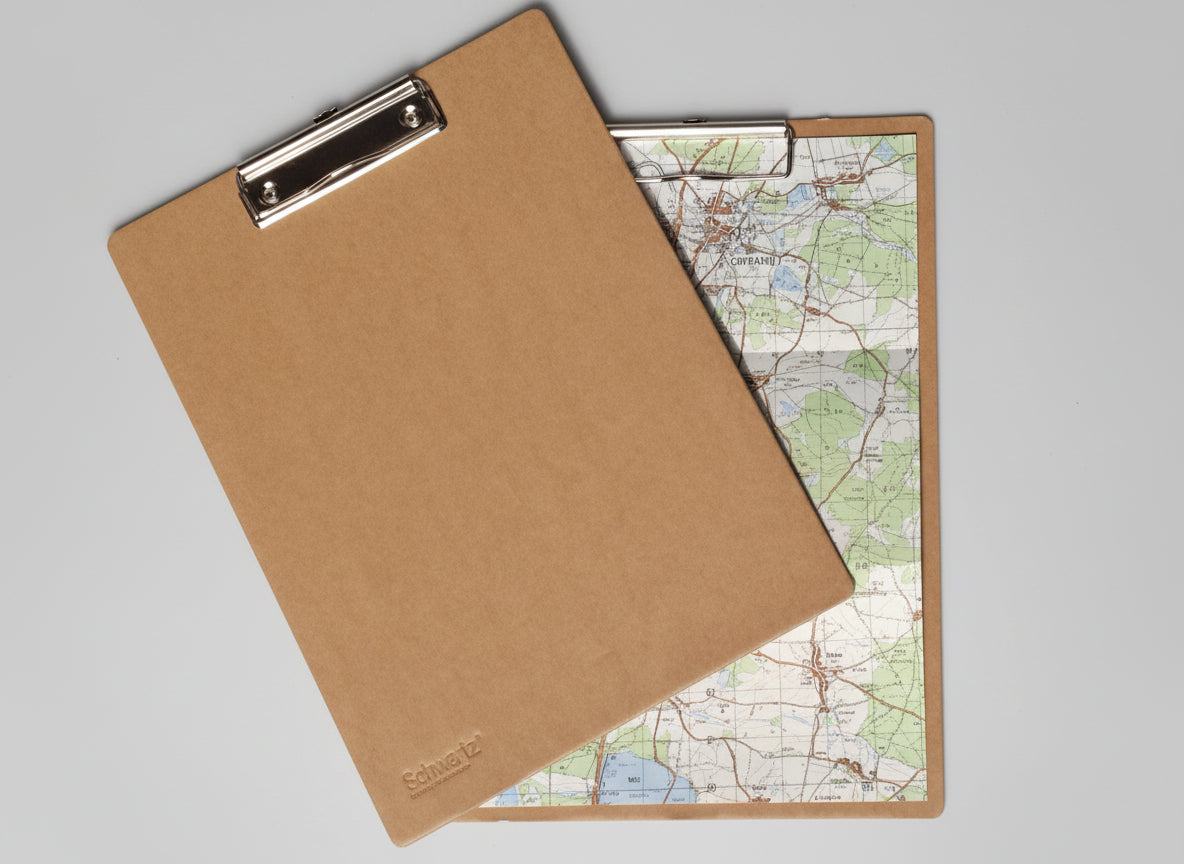 Klemmbrett A4 kraft (braun) SR - bei Polly Paper - Bürobedarf Berlin-Mitte