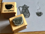 Stempel Teetasse Blümchen 3 klein (Cats on appletrees)
