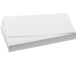 Moderationskarten 10x20cm 500Bl. weiß