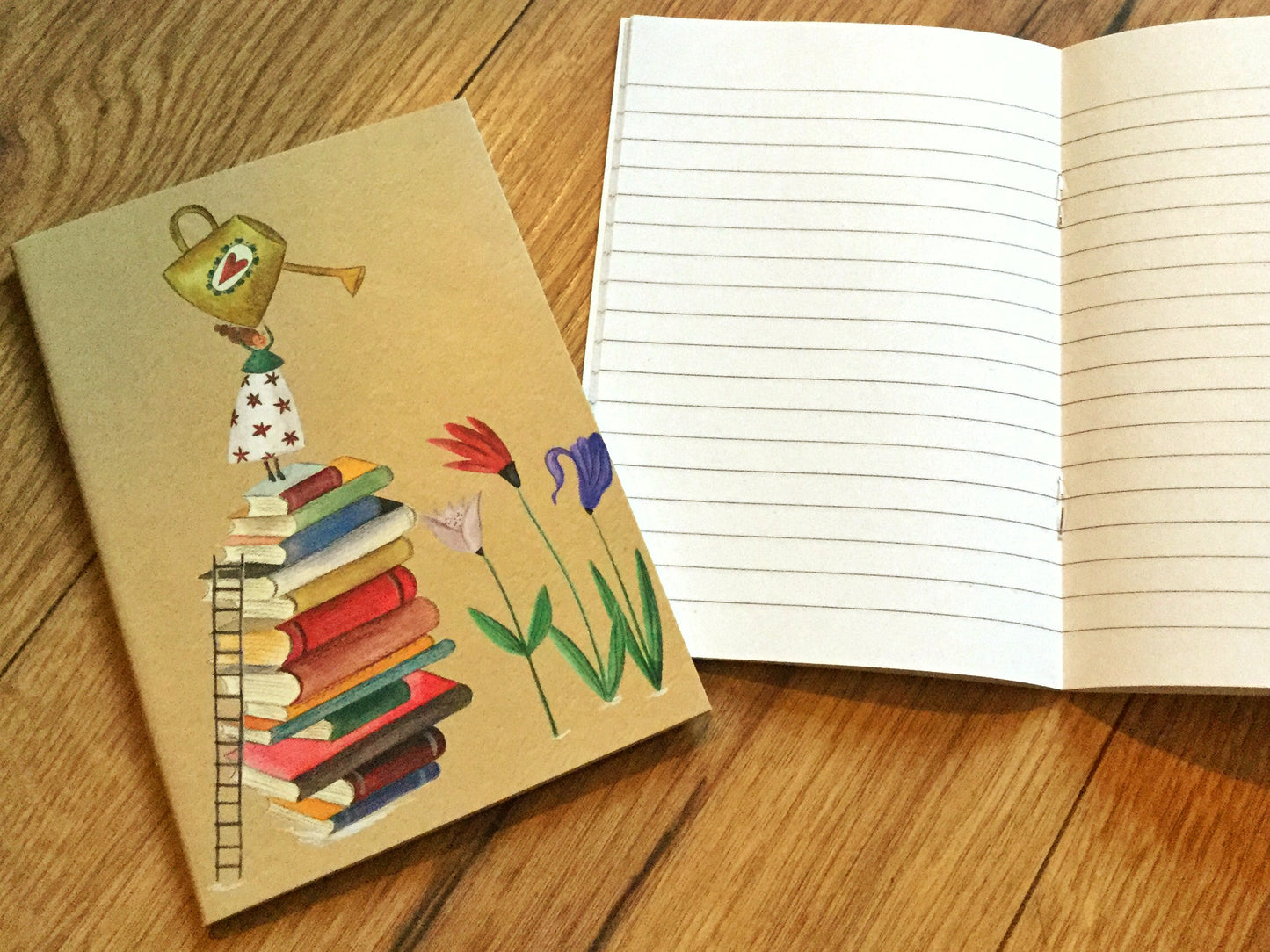 Notizheft A6 Madame Fleur liniert RC 10x15cm