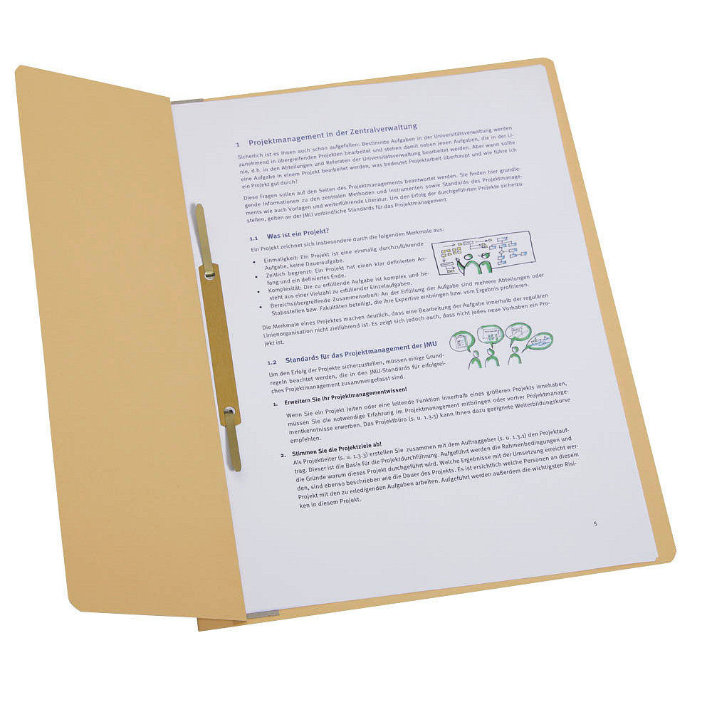 Ösenhefter 1/2-Deckel Recyclingkarton°