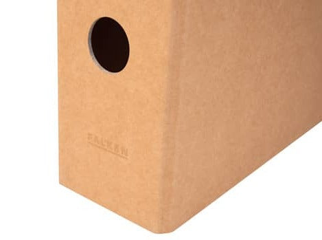 naturbrauner Ordner "pure nature" kraft von Falken ohne Etikett, der Name ist - Polly Paper - Bürobedarf in Berlin-Mitte