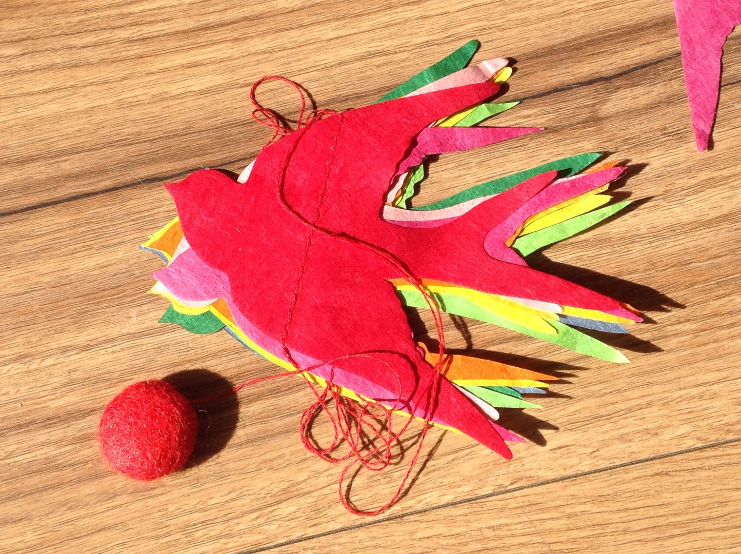 Girlande Papier-Mobile Schwalben Lamali°