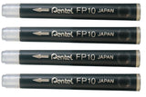 Patronen für Pocket brush GFKP Pentel FP10 schwarz