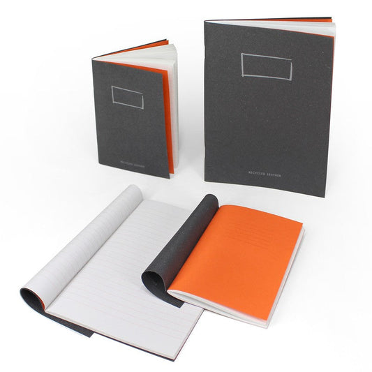 arbos Notizheft A6 Recyclingleder liniert