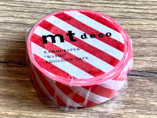 rot-weiss-gestreiftes washi-tape-mt
