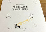 Stempel Sonnenschein & Gute Laune (Cats on appletrees)