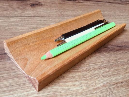 Stifteschale Holz Federschale