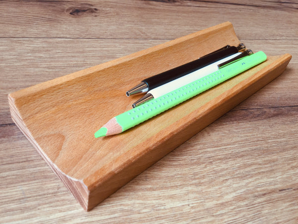 Stifteschale Holz Federschale