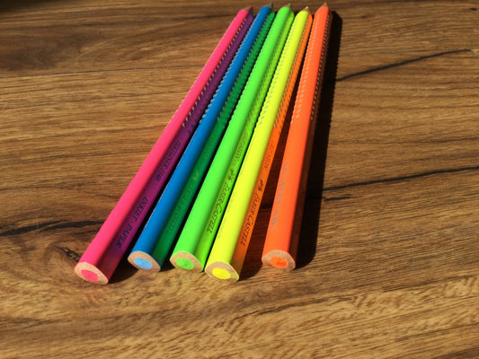 Trockentextmarker Faber-Castell in 5 Farben