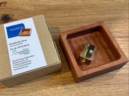 Utensilo mini Birnenholz geölt (6x6cm) SW