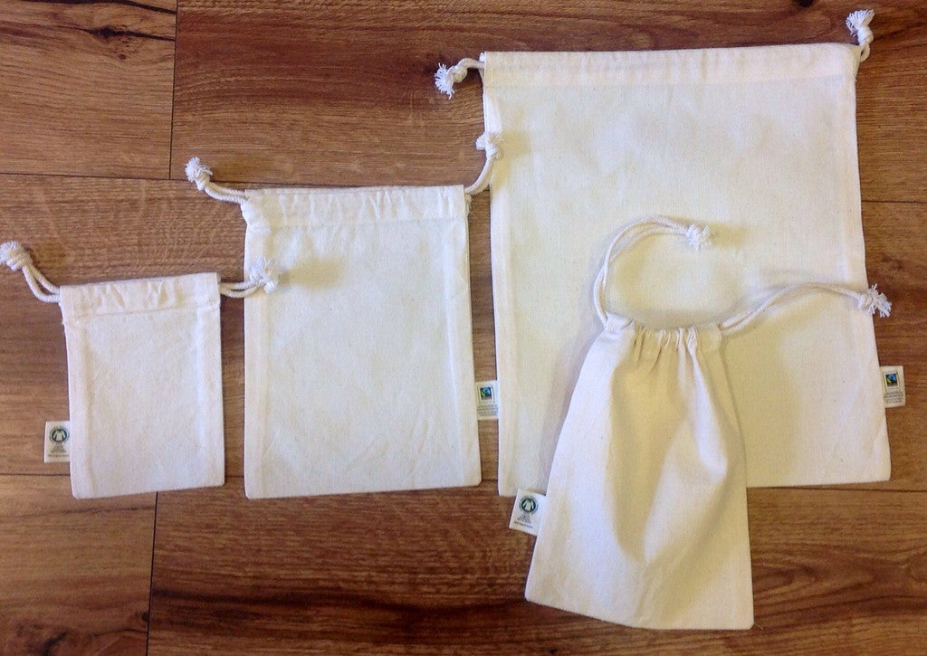 Baumwollbeutel L 25x30 - Polly Paper